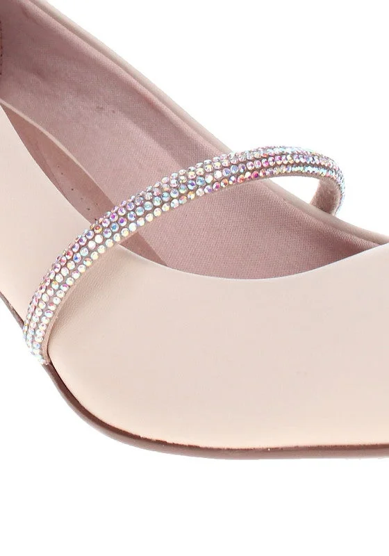 Beira Rio Mid Heels Shoes for Women – Classic Mid Heel Pumps for Girls & Ladies Office Wear