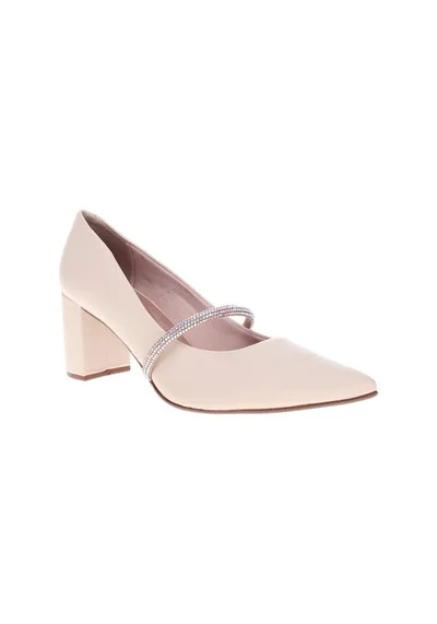 Beira Rio Mid Heels Shoes for Women – Classic Mid Heel Pumps for Girls & Ladies Office Wear