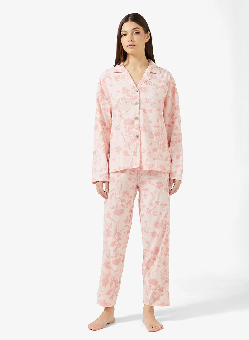 ايلا Floral Pyajam Set
