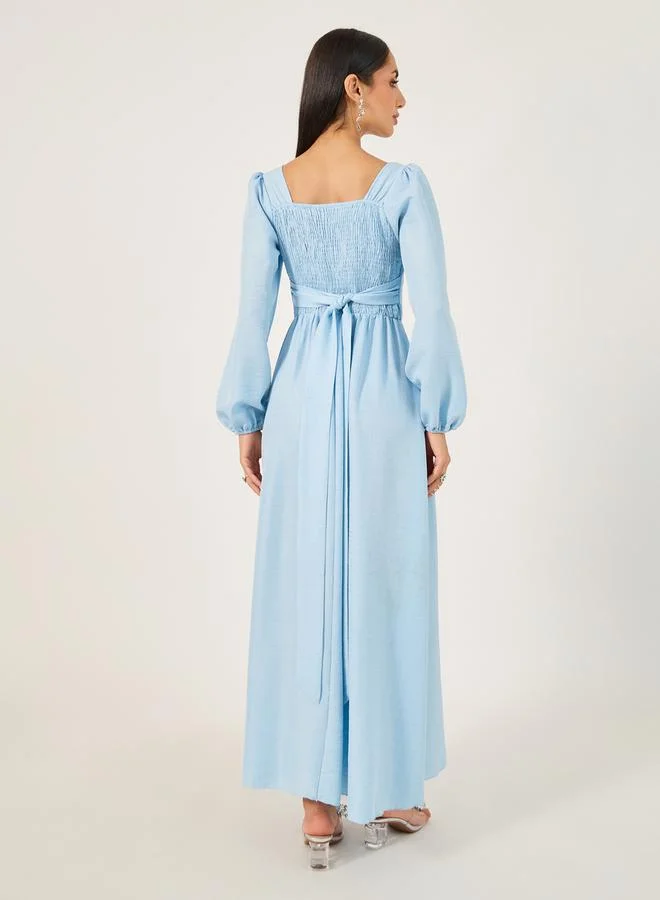 Styli A-Line Evening Dress