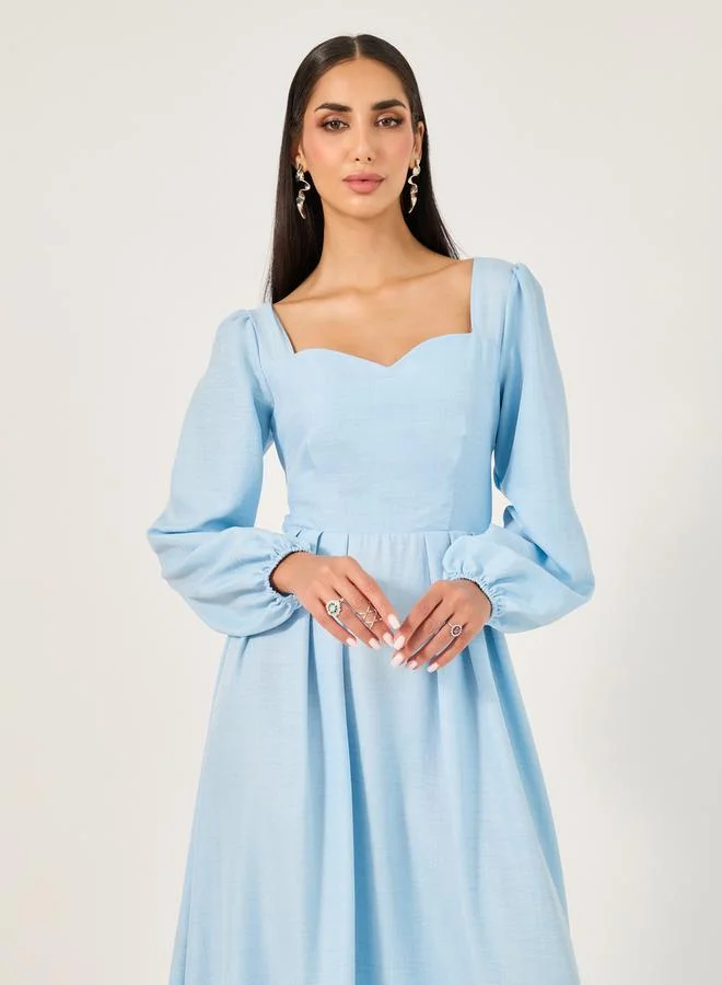 Styli A-Line Evening Dress
