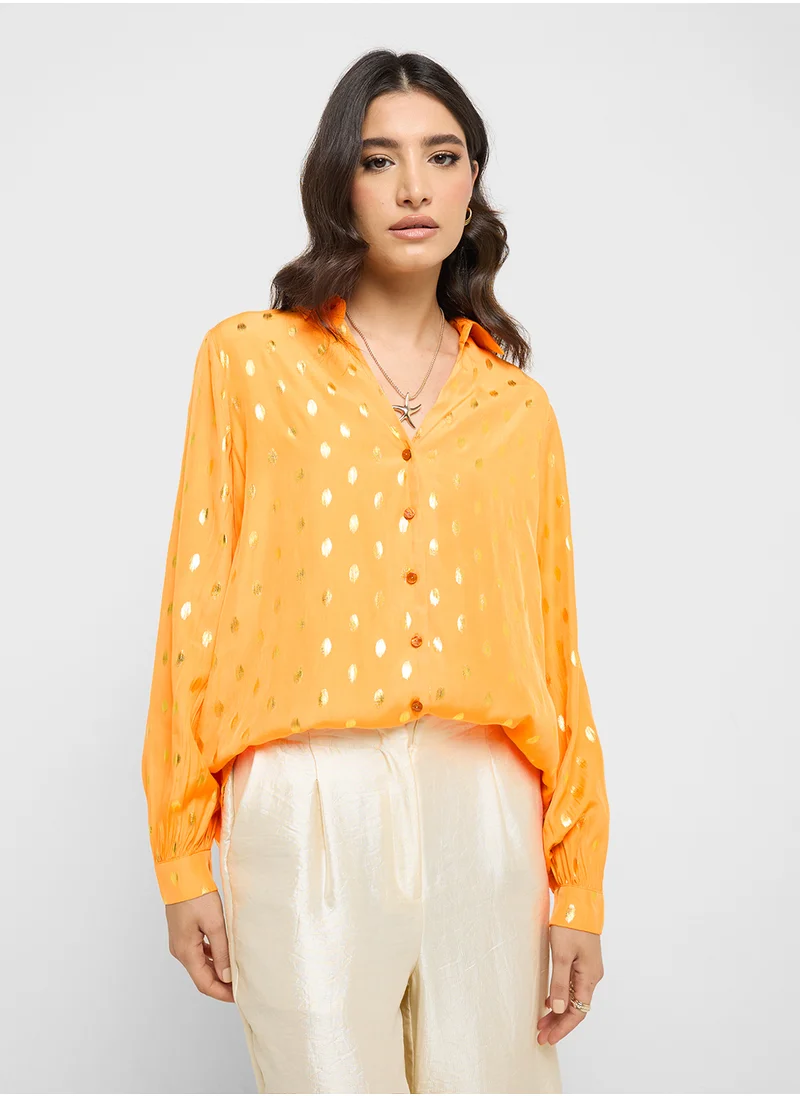 Never fully Dressed Button Down Shirt