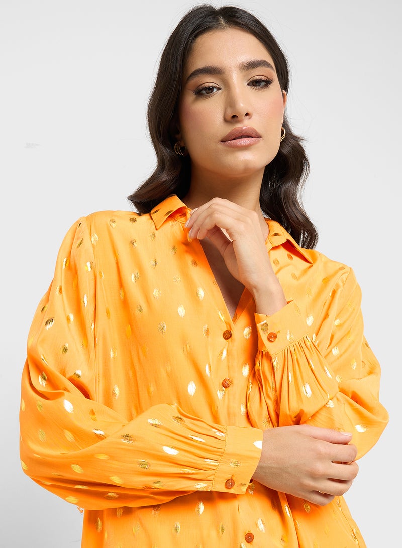 Never fully Dressed Button Down Shirt - Image 3