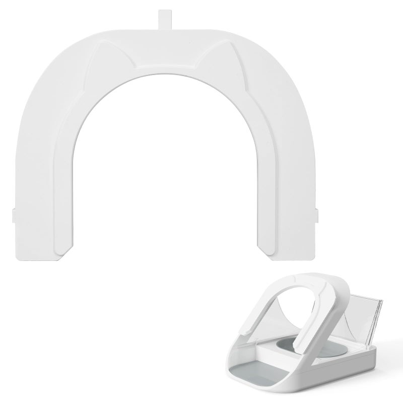 Baofum Front Cover for Automatic Microchip Cat Pet Feeder Prevents Persistent Pet from Getting Food from The Front of The Feeder - Image 2