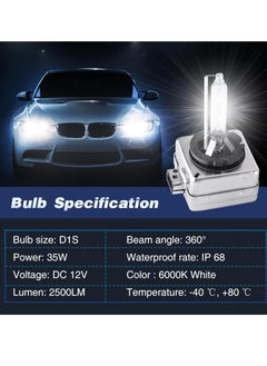 General HID Headlight Ballast W/Igniter & D1S Bulb for Cadillac CTS SRX,for Volvo Volvo S60 S80 V70 XC70 XC90,for Audi A4 Quattro S4 89035113 Xenon Ballast Control Module  - Image 5