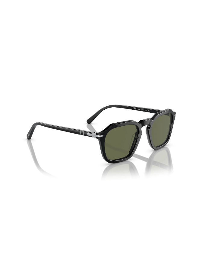 بيرسول نظارات شمسية مربعة بإطار كامل PO3292S 52 96/56 - Image 3
