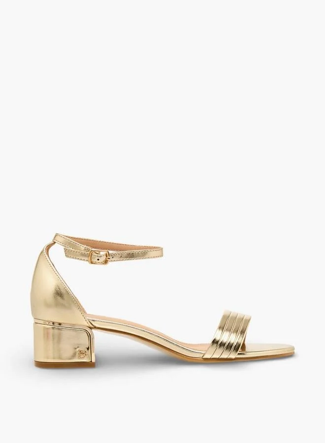 Women Ankle Strap Block Heels Ramadan Collections