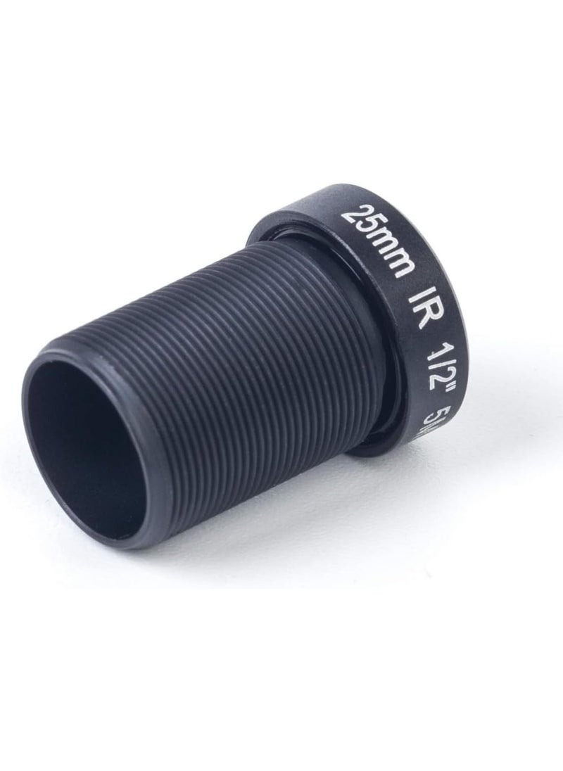 REES52 REES52 RPi HD 50Megapixel 25mm IR CCTV Lens 12 For HD IP AHD CCTV Camera Lens F24 M12 Mount Fixed Iris Long Viewing Distance Upto 50m  - Image 3