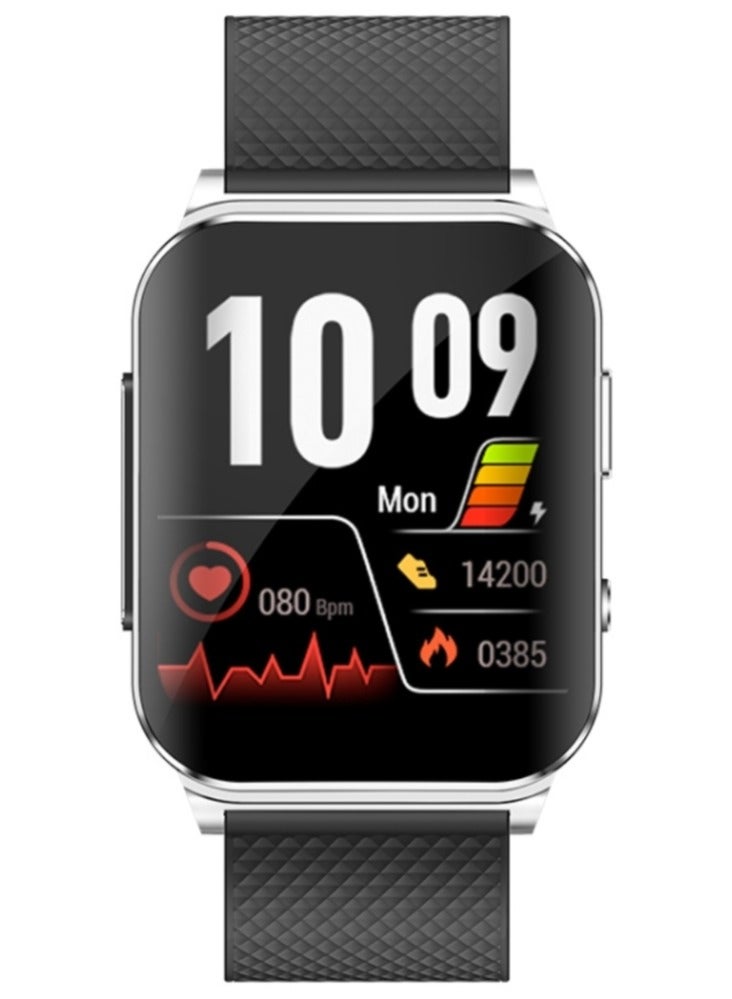 AROAQ EP03 1.83 inch Color Screen Smart Watch,Support Heart Rate Monitoring / Blood Pressure Monitoring(Silver) - Image 2