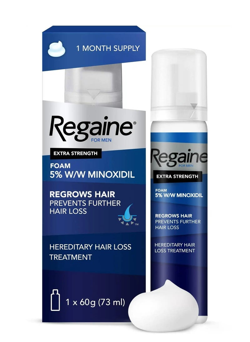 Regaine Minoxidil 5% Hair Loss Foam 73 ML  - Image 3