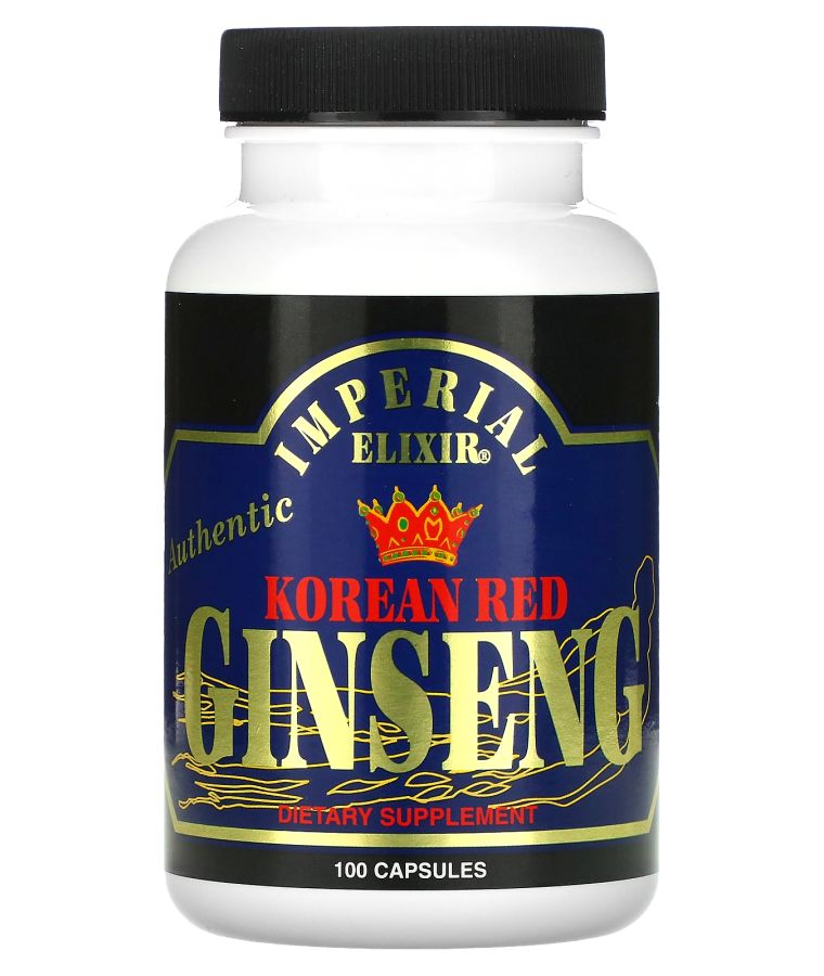 Korean Red Ginseng 100 Capsules (300 mg per Capsule)