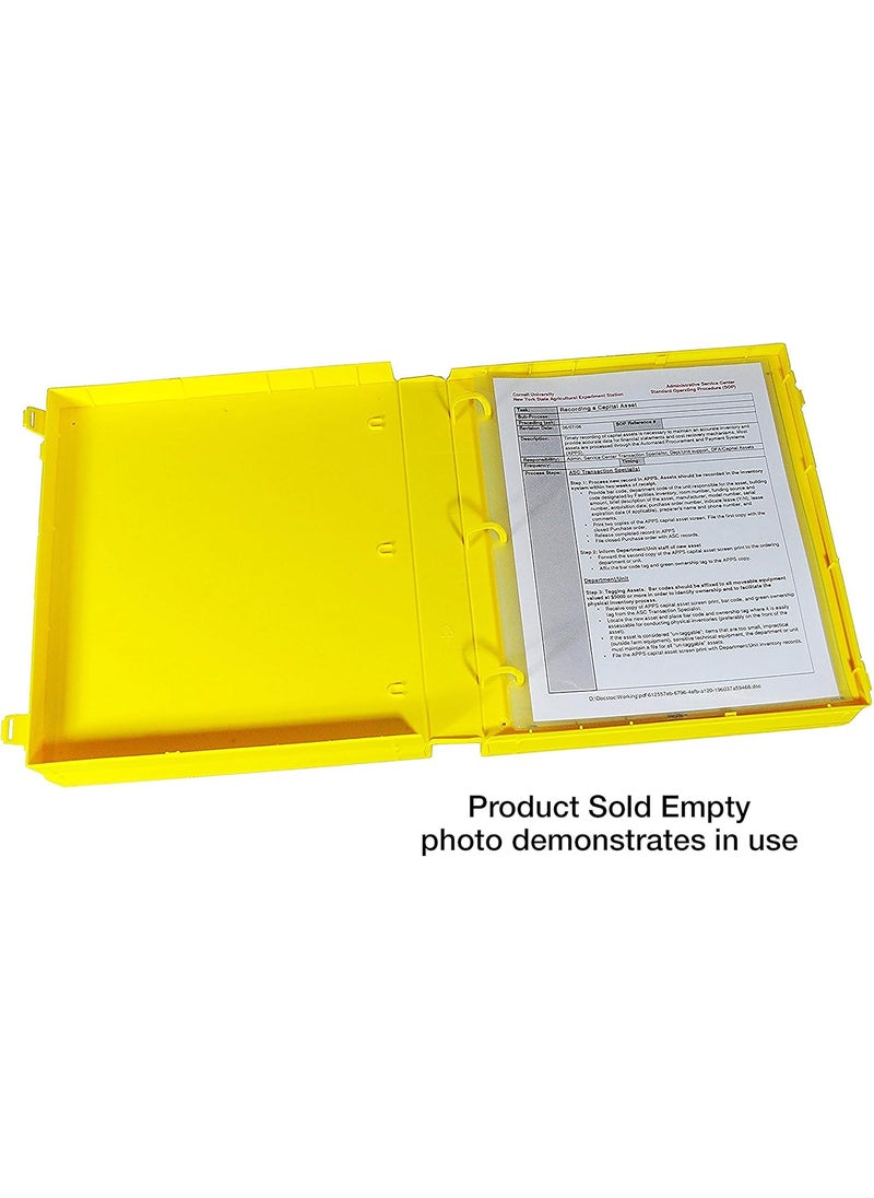 UniKeep UniKeep SDS Binder  15 Capacity 3 Poly Rings Fully Enclosed  - Image 4