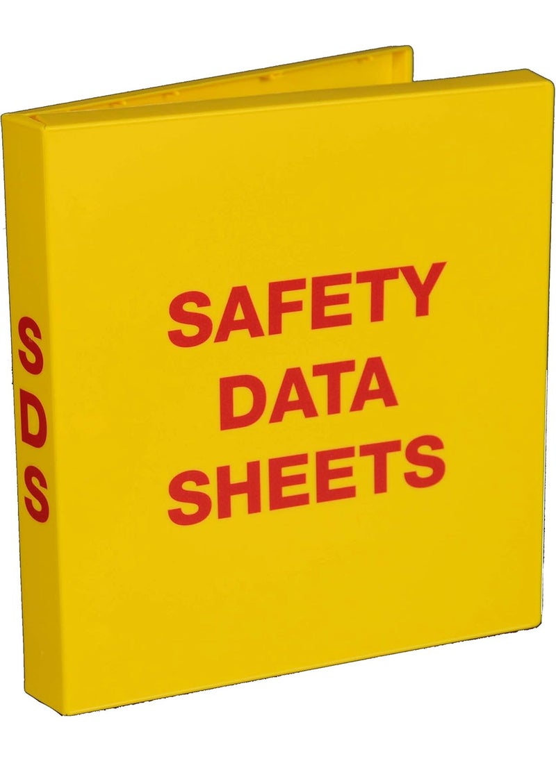 UniKeep UniKeep SDS Binder  15 Capacity 3 Poly Rings Fully Enclosed  - Image 1
