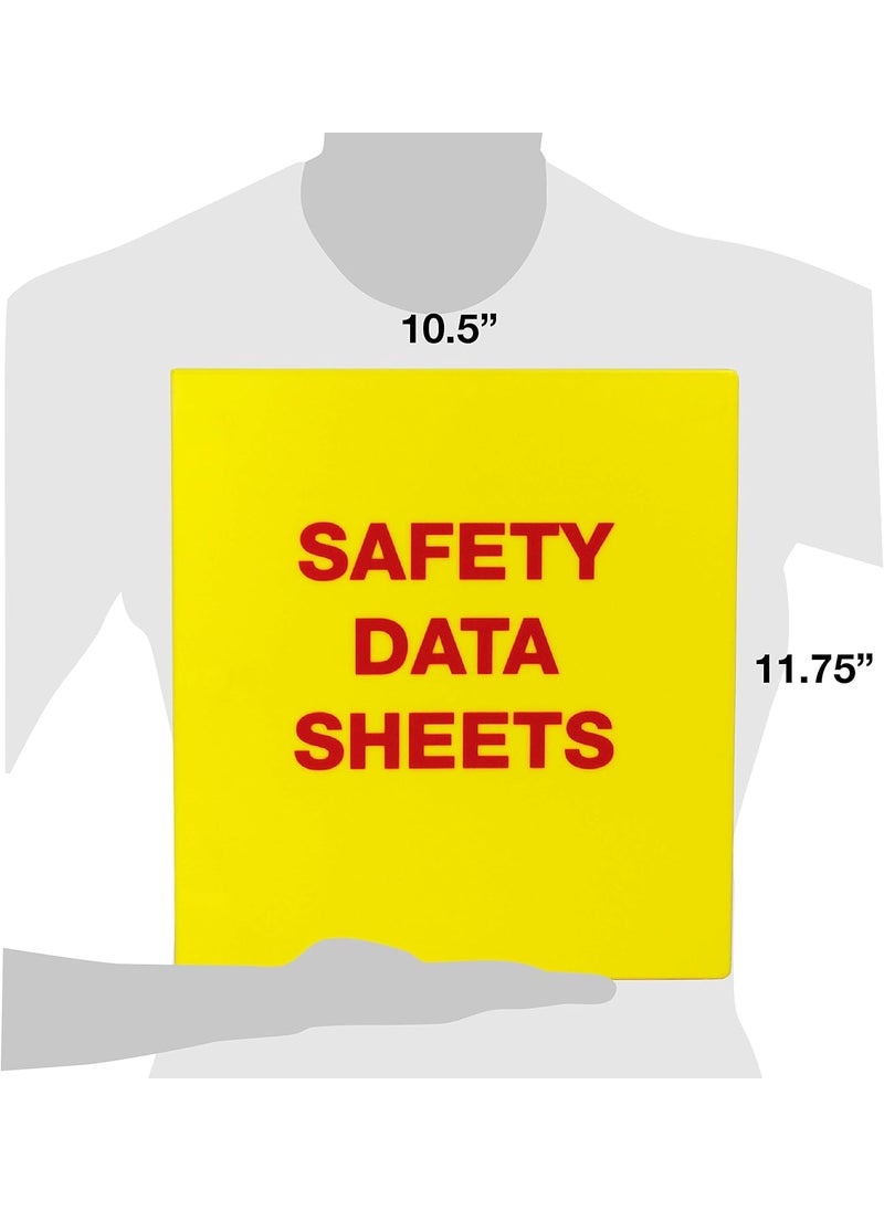 UniKeep UniKeep SDS Binder  15 Capacity 3 Poly Rings Fully Enclosed  - Image 2