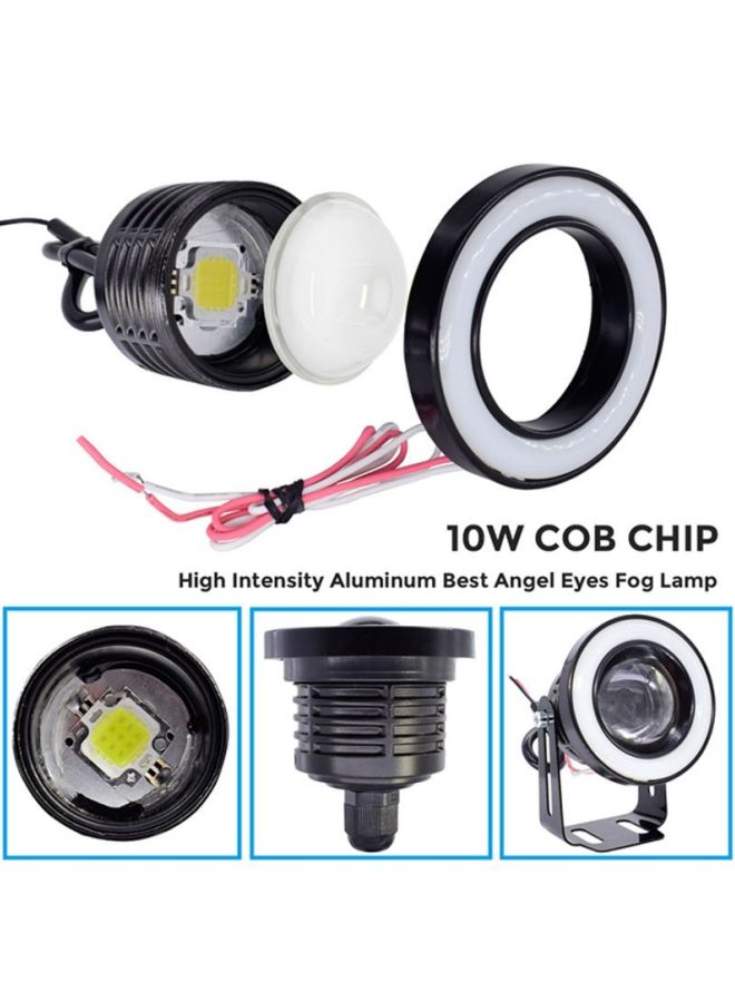 MUNTAQI 2 Piece LED DRL Fog Lights Lamp - Image 3