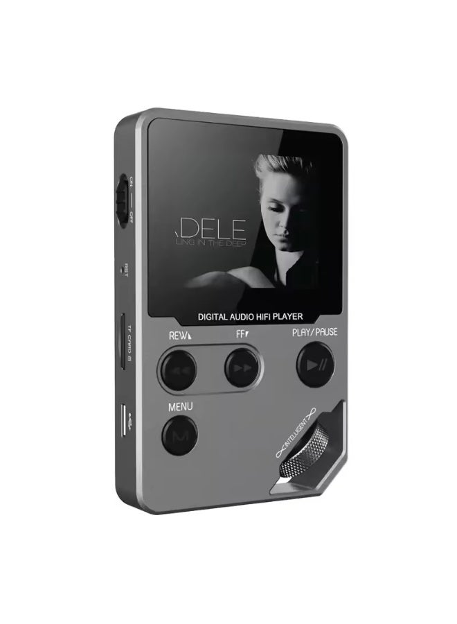 C5 8GB Lossless Bluetooth MP3 Music Player, Zinc Alloy Body,Rotary Controls,Wireless Connection,FM Radio,Voice Recorder - Image 1