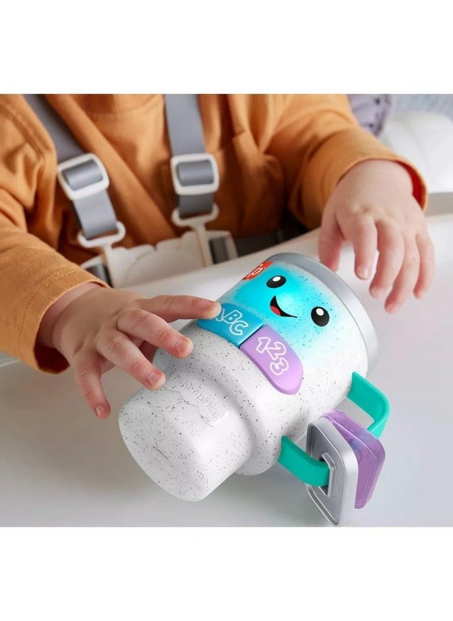 Fisher-Price - Baby & Toddler Toy Laugh & Learn Wake Up & Learn Coffee Mug With Lights Music & Learning For Infants Ages 6+ Months - Image 1