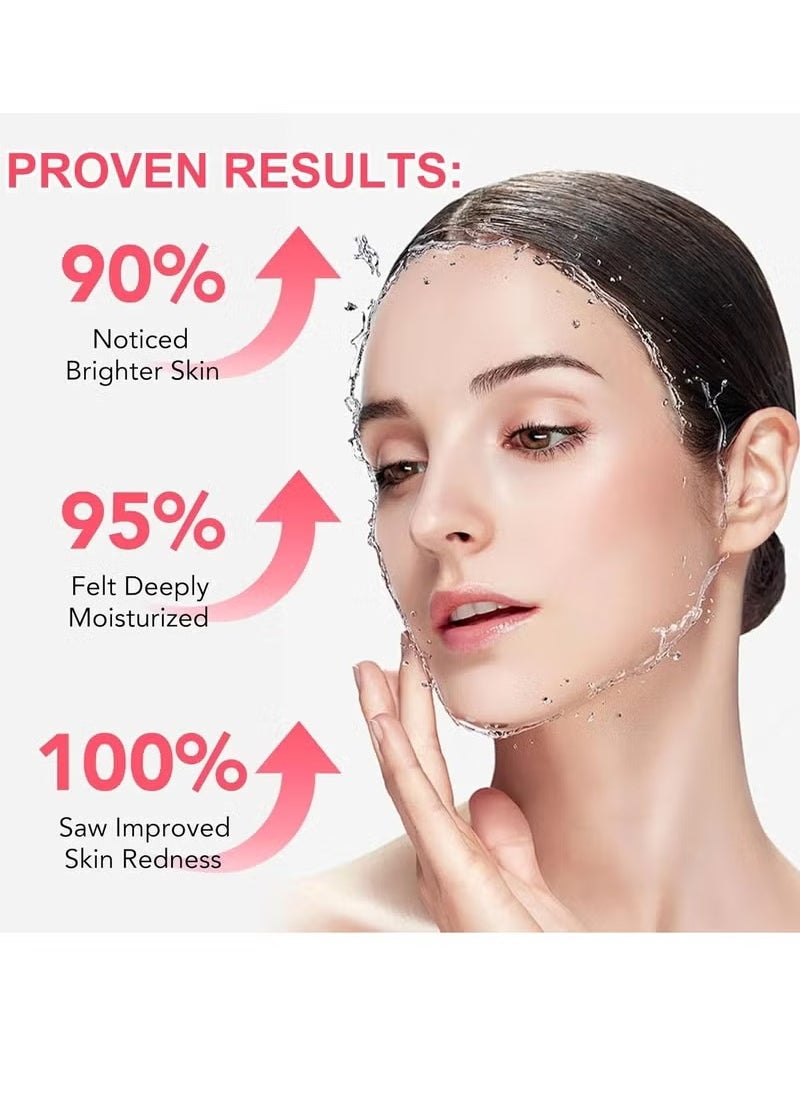 IKZEE - Bio Collagen Deep Hydration Mask Nourishing Smooth Real Deep Mask Reduce Wrinkles Facial Pores and Fine Lines Reduce Skin Dryness Deep Hydration Bio Collagen Face Mask 4Pcs - Image 1