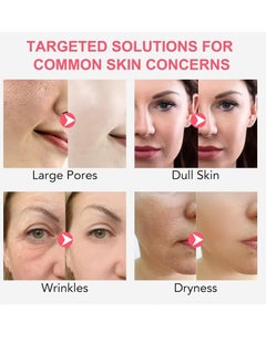 IKZEE Bio Collagen Deep Hydration Mask Nourishing Smooth Real Deep Mask Reduce Wrinkles Facial Pores and Fine Lines Reduce Skin Dryness Deep Hydration Bio Collagen Face Mask 4Pcs  - Image 4