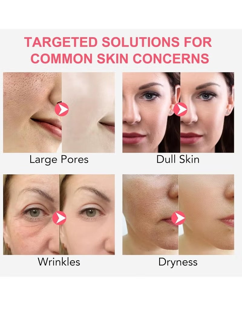 IKZEE - Bio Collagen Deep Hydration Mask Nourishing Smooth Real Deep Mask Reduce Wrinkles Facial Pores and Fine Lines Reduce Skin Dryness Deep Hydration Bio Collagen Face Mask 4Pcs - Image 1