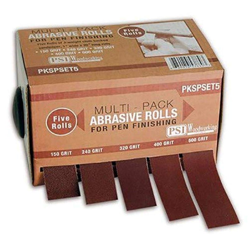مجموعة صنفرة متعددة من PSI Woodworking PKSPSET5 لعمل الأقلام 5 لفات