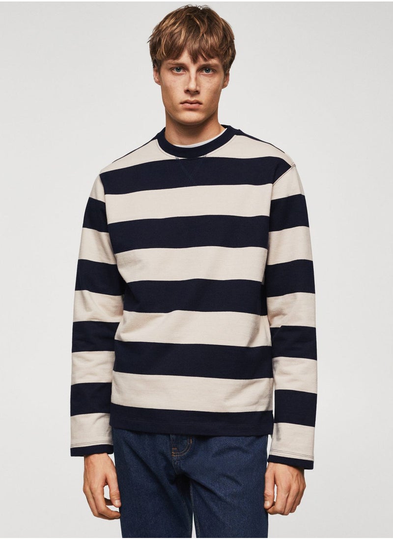 Mango Man - Striped Sweatshirt - Image 1