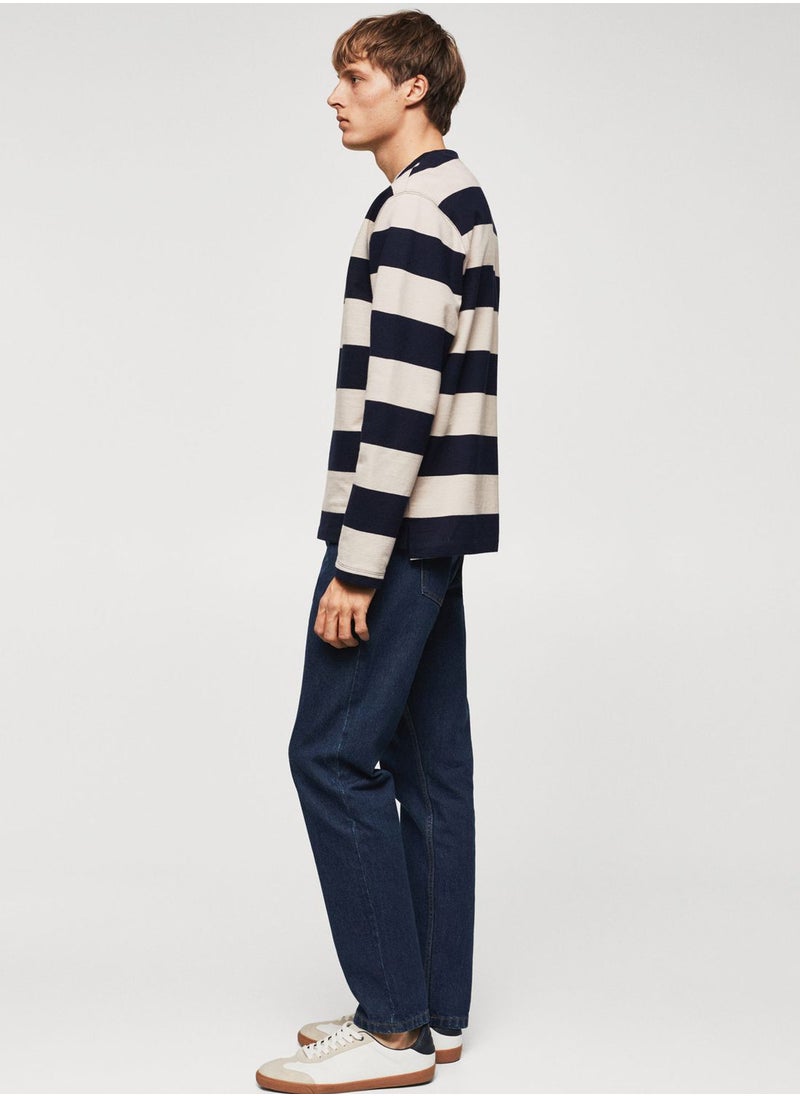 Mango Man - Striped Sweatshirt - Image 1