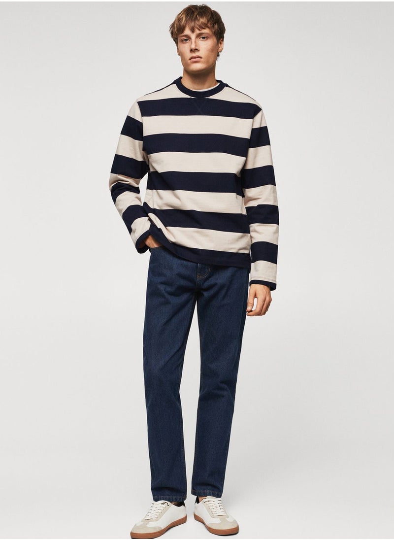Mango Man - Striped Sweatshirt - Image 1