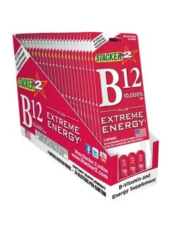 STACKER 2 B12 Extreme Energy + Stacker 2 10,000% RDA - (24) Four Count Blister Pks by Stacker 