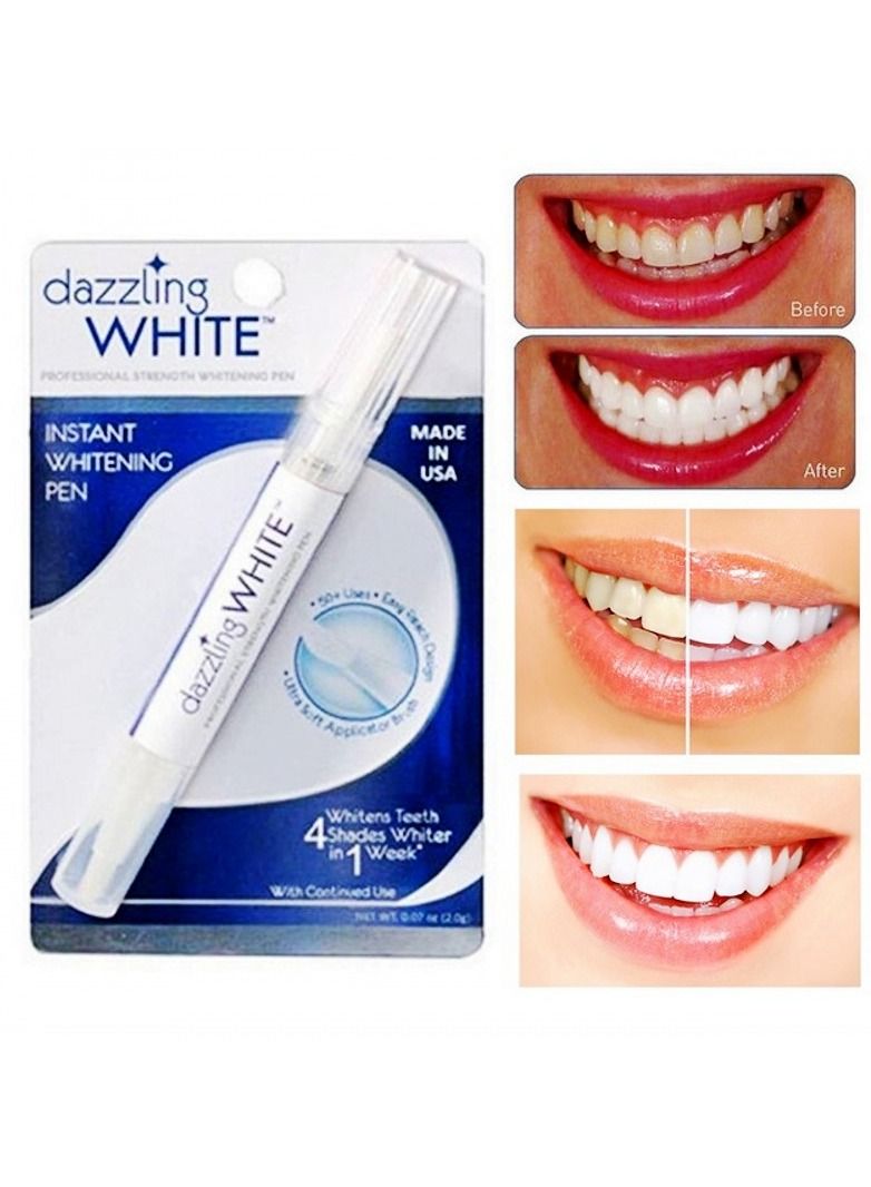 Dazzling White Dental Tooth Dientes Teeth Blancos Whitener Sarro Blanqueador Blanchiment Dentaire Whitening Teeth Whitening Pen - Image 1