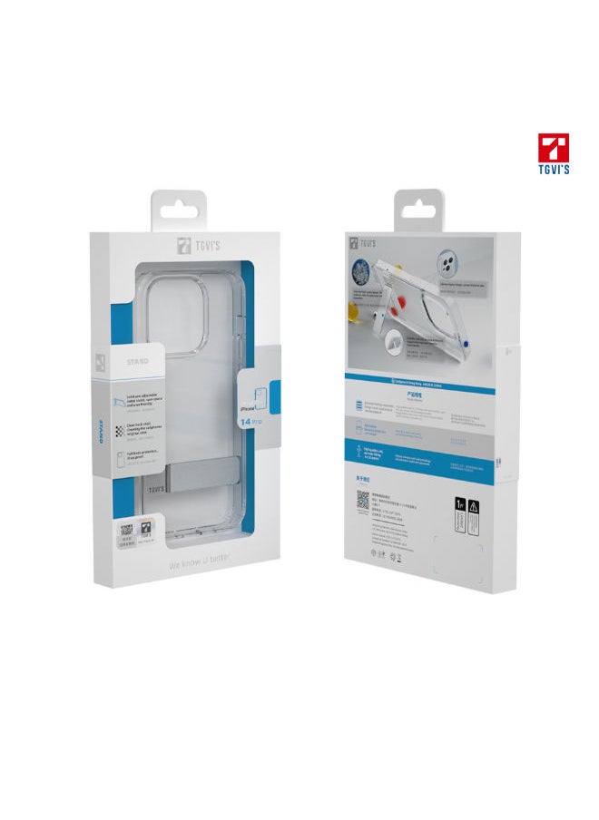 TGVI'S TGVIS Stand series case for iPhone 14 Plus - clear  - Image 5