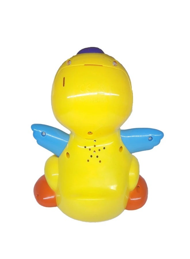 Duck B/O Cartoon Duck Funny Musical Toy - Image 2