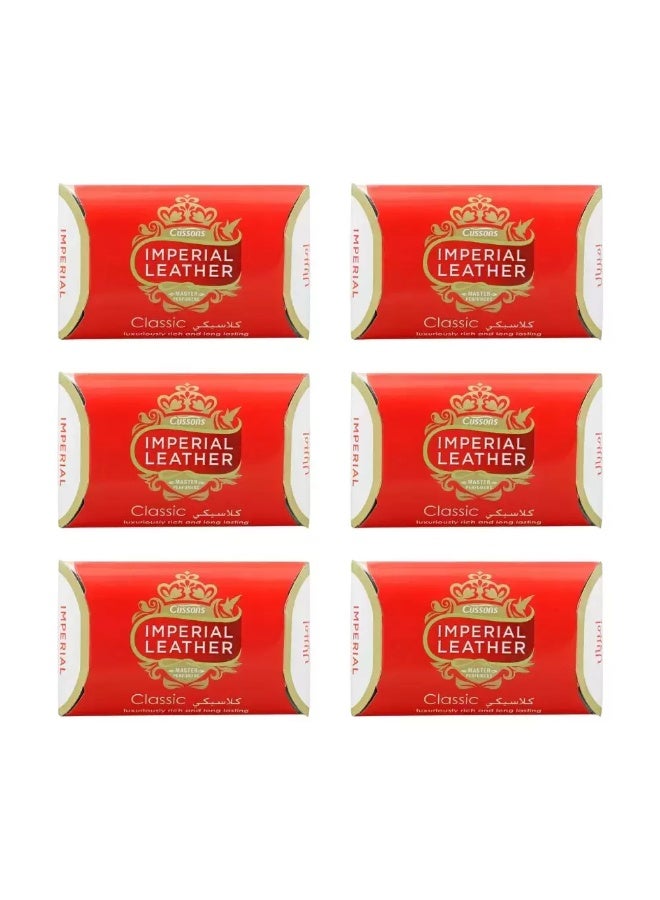 Imperial Leather Imperial Classic Luxuriously Rich And Long Lasting Bar Soap- 6X125gms - Image 3