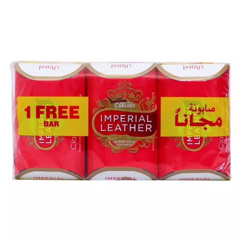 Imperial Leather Imperial Classic Luxuriously Rich And Long Lasting Bar Soap- 6X125gms - Image 1