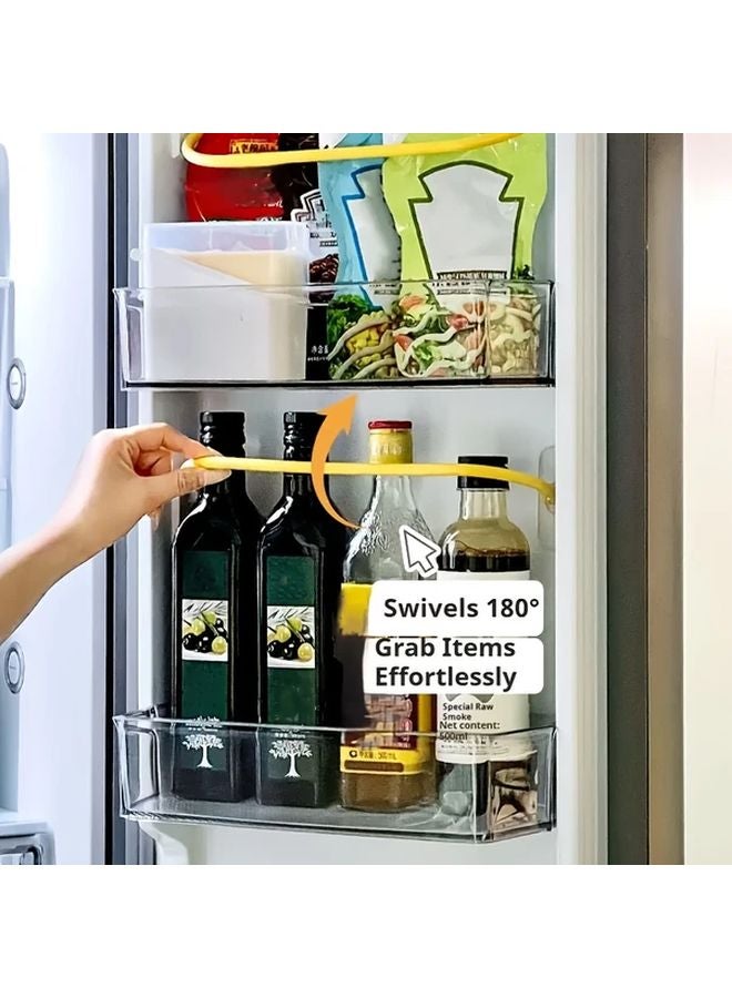 Blue RV Refrigerator Door Stabilizer Bar Prevents Food Falling Strong Adhesive - Image 3
