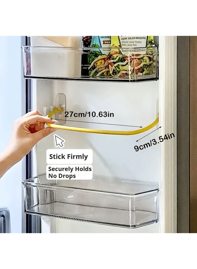 Blue RV Refrigerator Door Stabilizer Bar Prevents Food Falling Strong Adhesive - Image 2