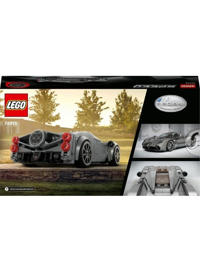 LEGO Speed Champions Pagani Utopia 76915 Building Toy Set (249 Pieces) - Image 5