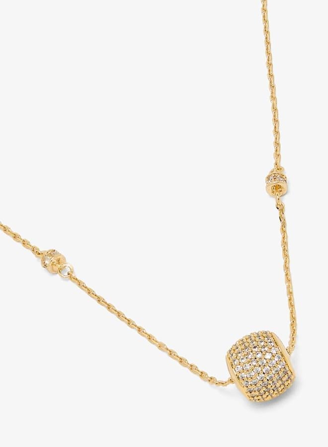 GUESS Essenza Pave Necklace - Image 1