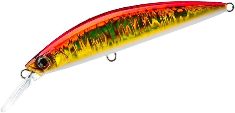 DUEL Heavy Minnow (S) F1190-HGR Lure - Heavy Sinking Minnow, 4.3 inches, Red Gold - Image 1
