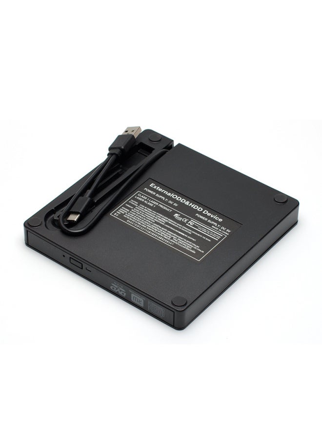 Generic - USB External Optical Drive Burner CD/DVD RW Burner Desktop Laptop Mobile Optical Drive Box-Color:DVD RW Optical Drive Box Kit - Image 1