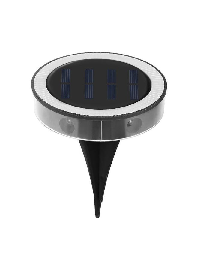 6-hole solar ground light, outdoor courtyard, garden balcony decoration, lawn spike light, 2-piece set, warm light - Image 5