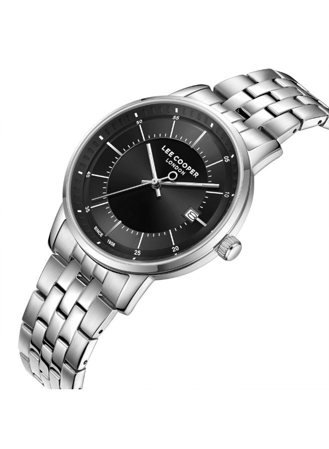 Lee Cooper ساعة يد معدنية للرجال LC08164.350 - 40 مم - Image 2