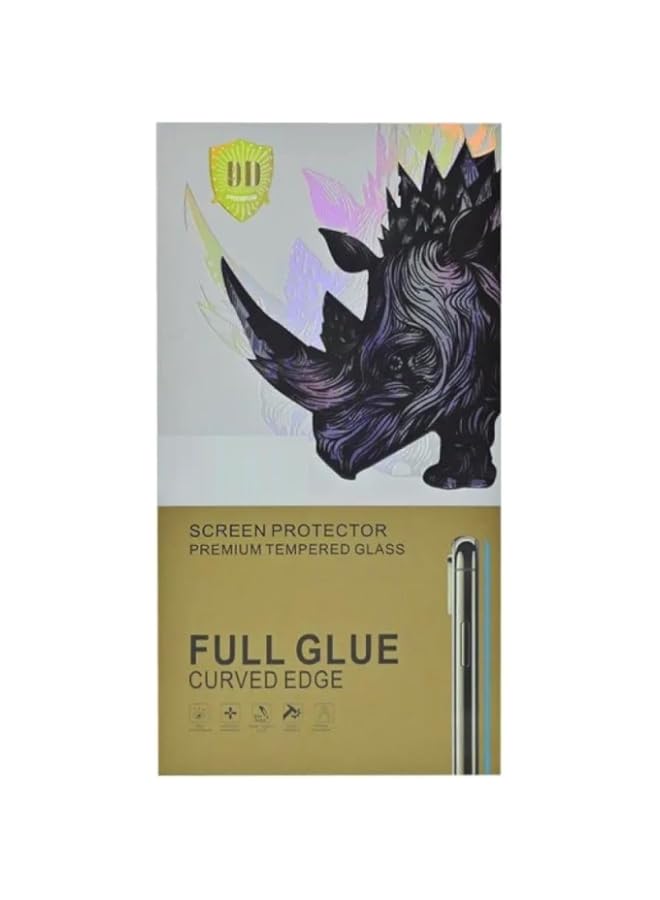 BGM Screen Protector For Realme 13 Pro Plus , Full Glue, Curved Edge, High Clarity, Large Arc Tempered Glass - Realme 13 Pro Plus Screen Protector