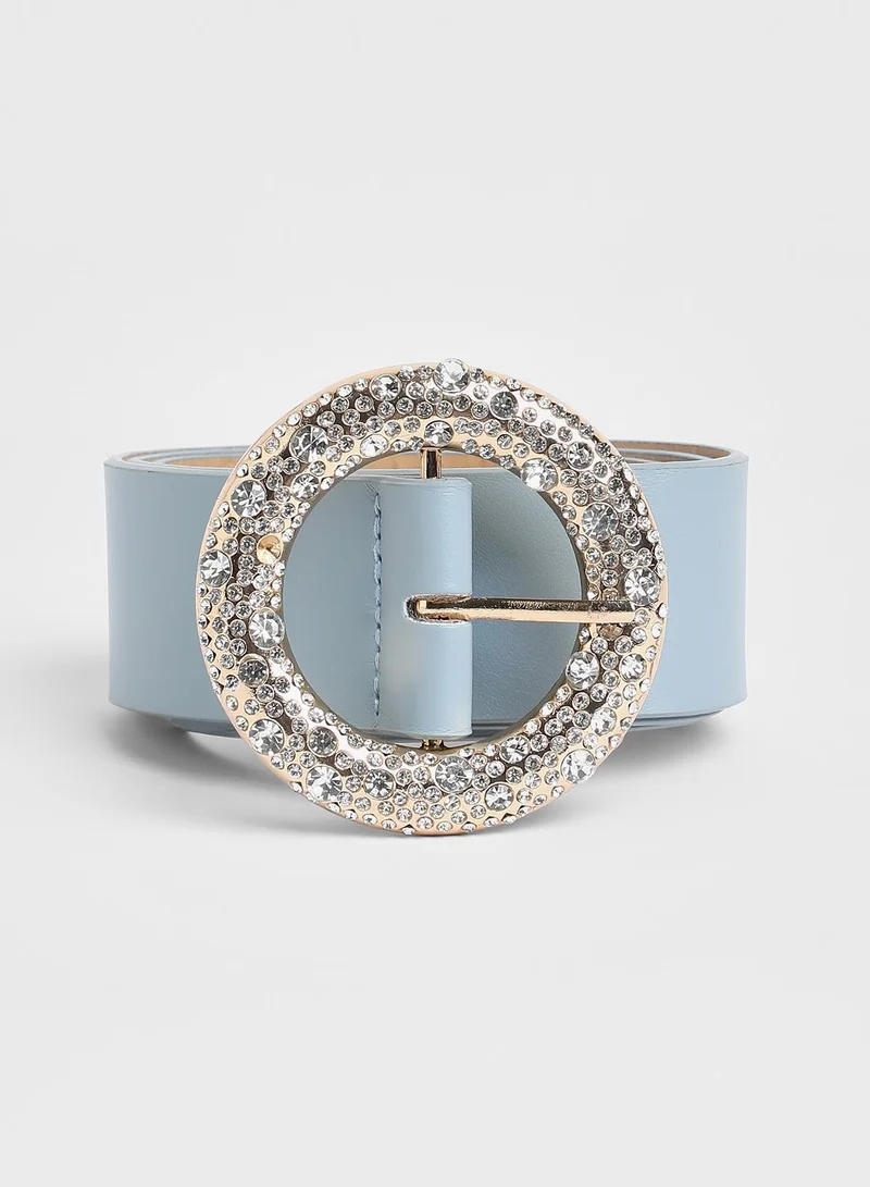Haute Sauce Casual Belt with Buckle Detail