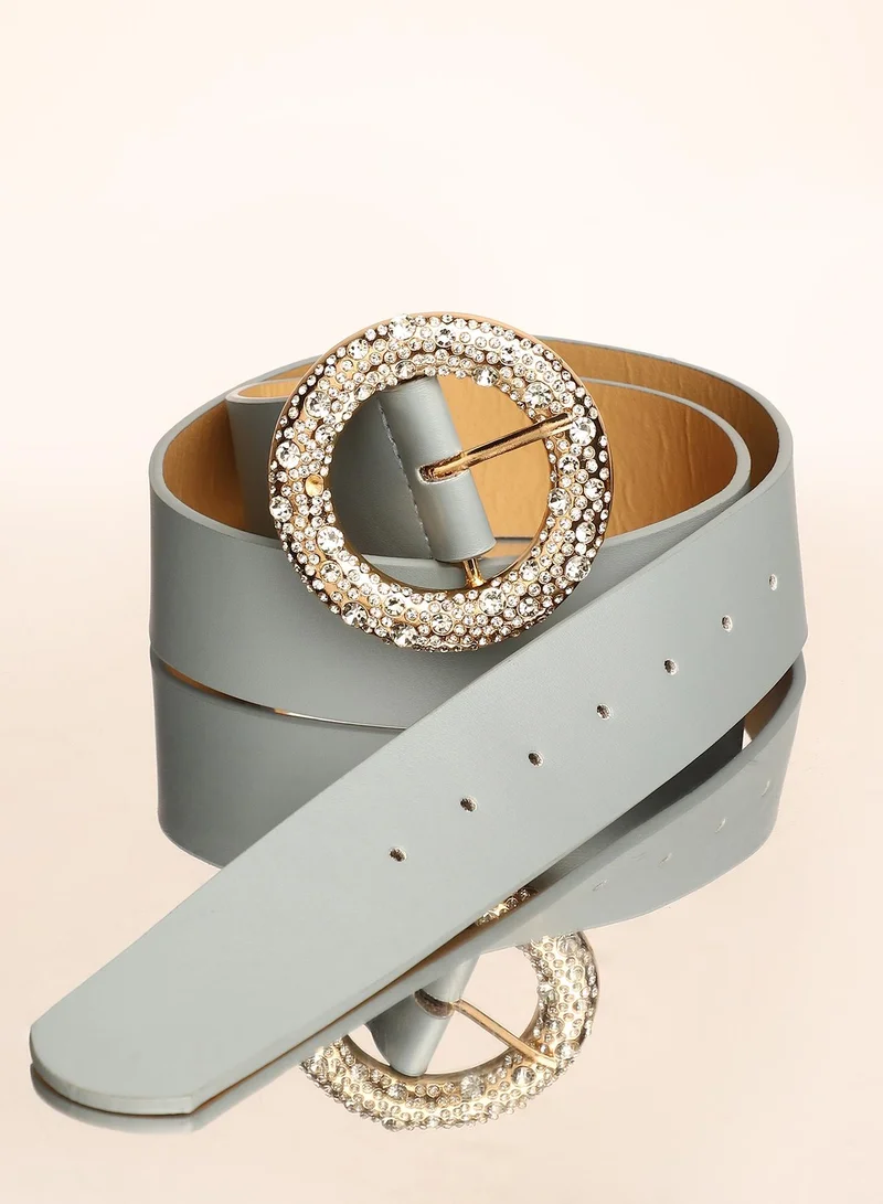 Haute Sauce Casual Belt with Buckle Detail
