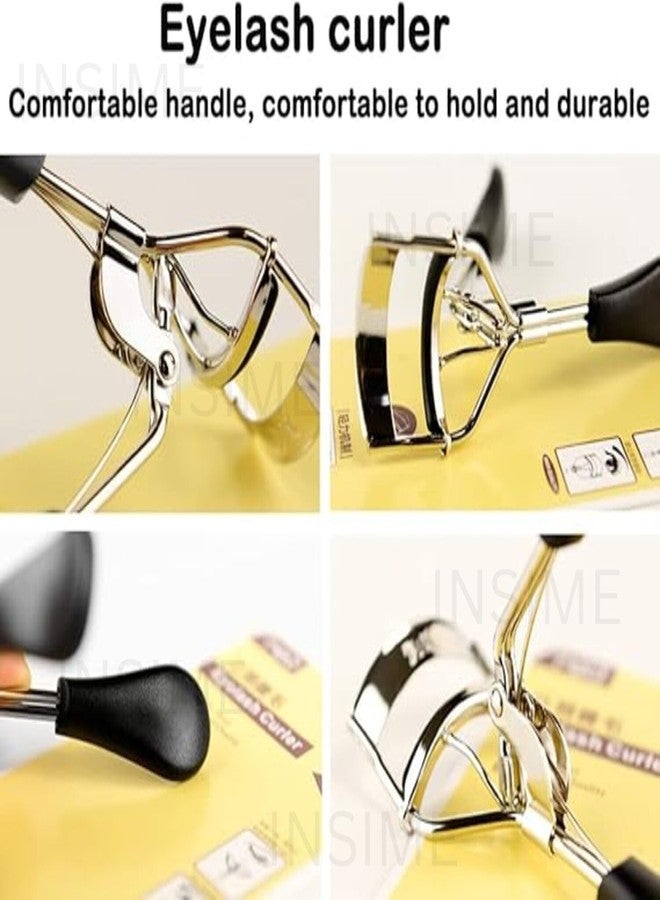 INSIME Pro eyelash curler for women | Strong, Contoured Eyelash curler tool for Pinch free Non slip Eye lash curl | Eye opening, Voluminous Eye lash curler for women - Image 5