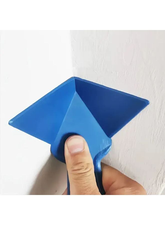 2Pcs Heavy Duty Triangular Drywall Taping Knife Plastic Wall Finishing Tool - Image 2