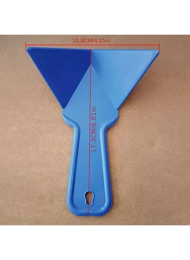 2Pcs Heavy Duty Triangular Drywall Taping Knife Plastic Wall Finishing Tool - Image 4