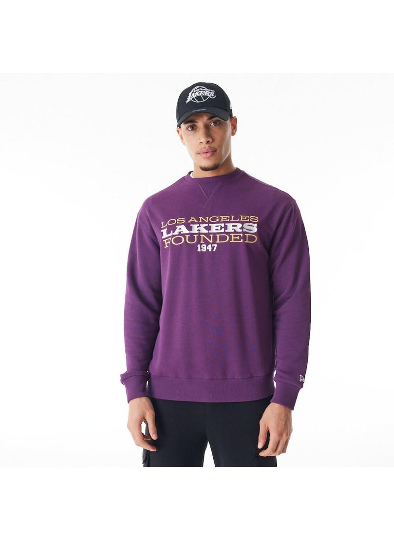 NEW ERA - Los Angeles Lakers Oversized Sweatshirt - Image 1
