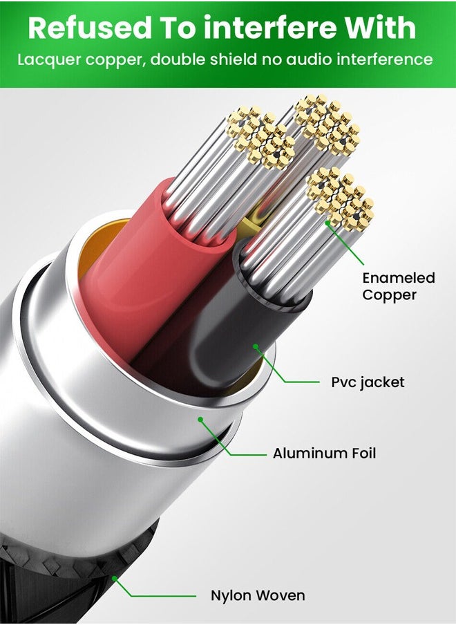 NIPUDUN Nylon Braid Lightning to 3.5mm Audio Cable 1.2m  - Image 3